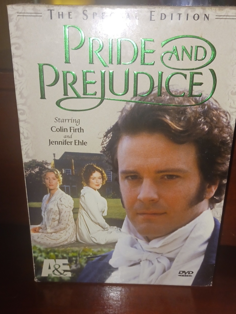 Pride and Prejudice Special Edition DVD - Green Title Artwork
